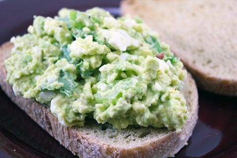 Avocado Spinach Egg Salad