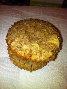 Apple, Bran & Nut Muffins (VEGAN, Candida diet friendly)