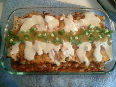 Trish's Mexican Celebration Enchiladas