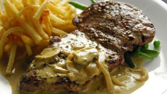 Sirloin Steak Diane