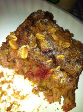 Peanut Butter & Jelly Baked Oatmeal (vegan)