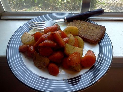 Honey Glazed Braised Carrots & Turnips