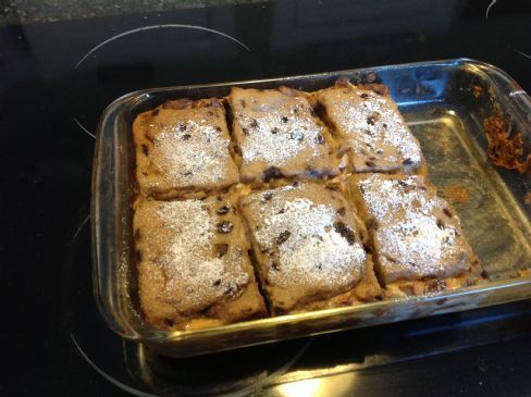 Low cal apple baked french toast