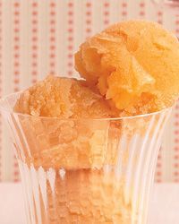 Cantaloupe-Ginger Sorbet