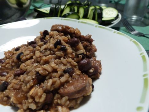 Mexican Sausage, Rice, and Beans 