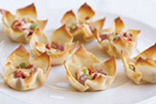 Wonton Pizza Bites