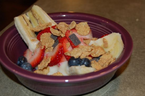 Breakfast Banana Split