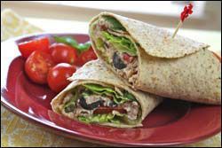 Italiano Tuna Salad Wrap