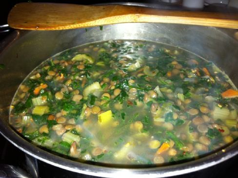 Lentil and Spinach Soup