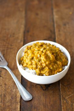 Indian Butternut Squash Lentil Curry