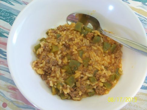 BEEF TOMATOE & RICE MEAL