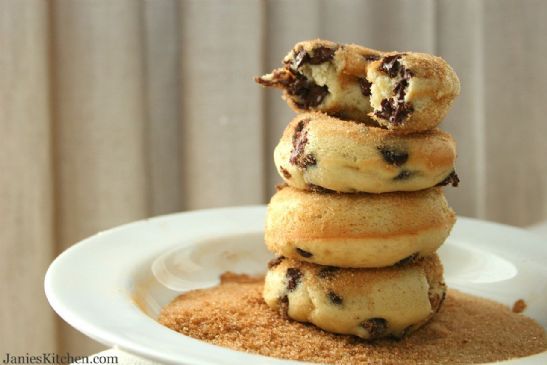 Banana Chocolate Chip Donuts