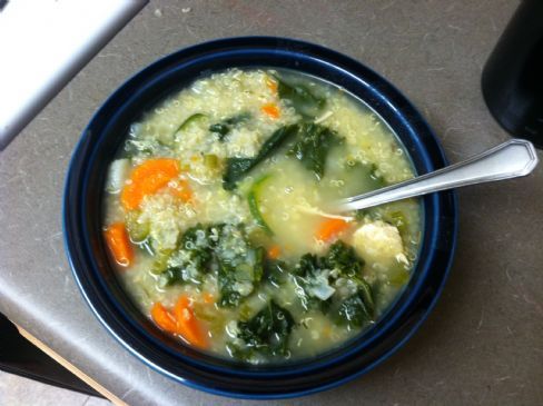 Chicken Veggie Quinoa Soup