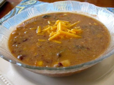 Zesty Chicken & Black Bean Soup