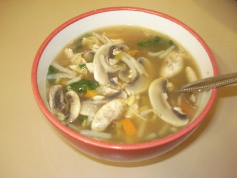 Chicken Asian Soup