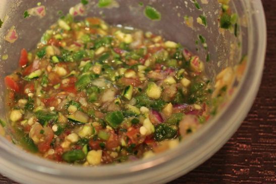 Easy Zucchini Salsa 