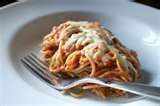 Baked Spaghetti with Chicken