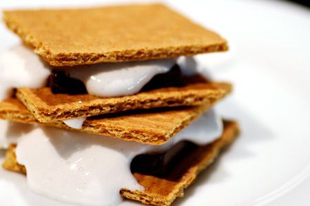 Quick S'mores for 1