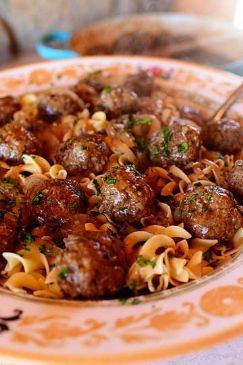 Salisbury Steak Meatballs