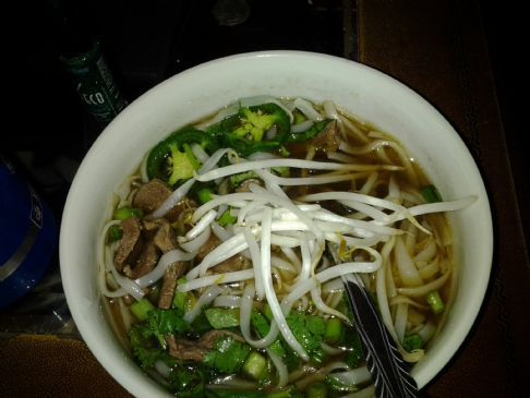 Pho Bo (Beef Noodle Soup)