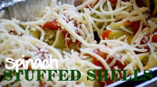 Spinach Stuffed Shells