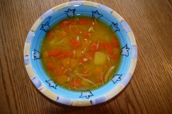 GP Friendly Homemade Comforting Chicken Vegetable Soup