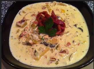 Low Carb Chicken Chowder