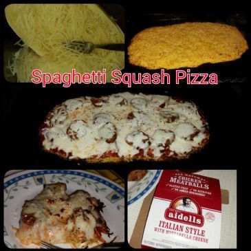 Spaghetti Squash Pizza