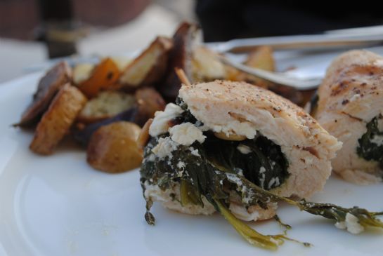 Spinach & Feta Stuffed Chicken Breasts