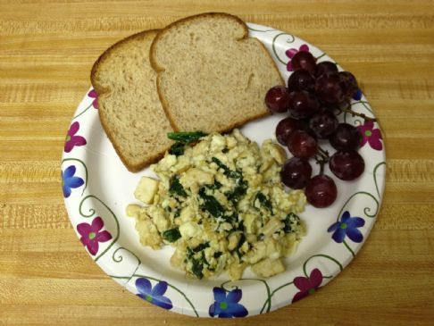 Healthy Tofu Egg Scramble