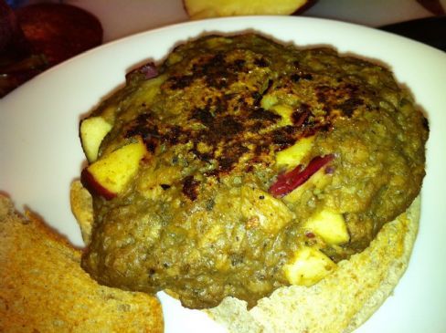 Vegan Apple Breakfast (or anytime) Patty