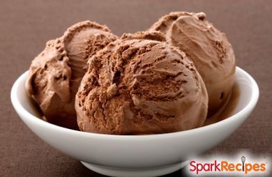 Chocolate Peanut Butter Frozen Yogurt