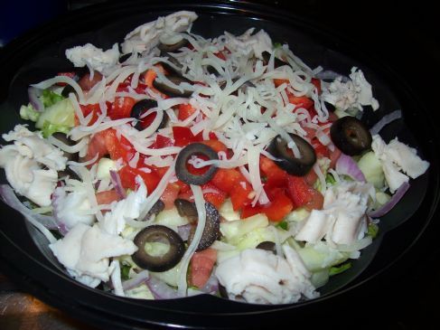 Better than Fast Food Chopped Salad