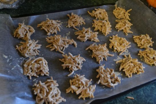 White Chocolate Haystack Cookies