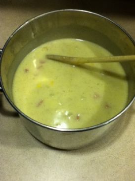 Spicy Ham and Potato Soup