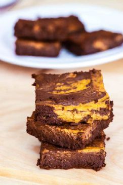 Pumpkin Cheesecake Brownies