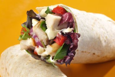 Chicken & Veggie Wraps