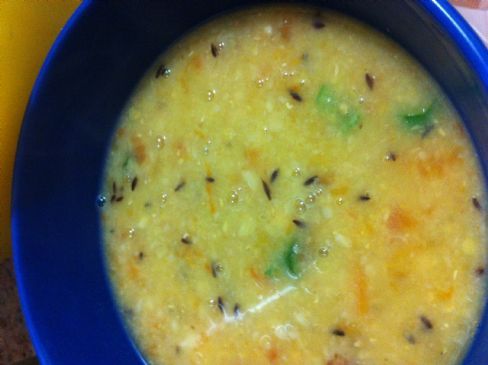 Daal Tadka or Lentil soup