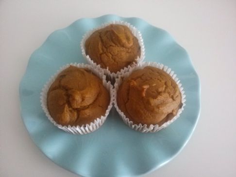 Pumpkin Spice Chocolate Chip Muffins