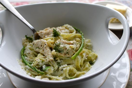 Cauliflower Greek Yogurt Parmesan Alfredo Sauce 