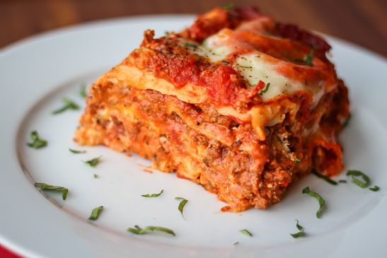 Crock Pot Meat Lasagna Recipe | SparkRecipes