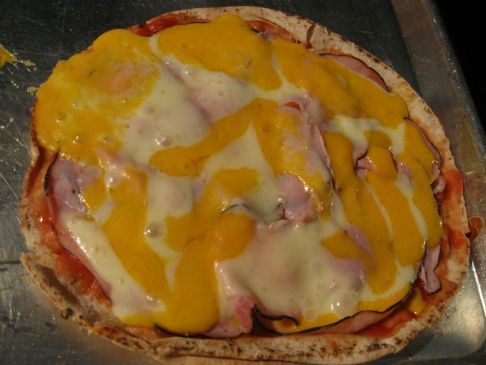 Ham & Cheese Pizza