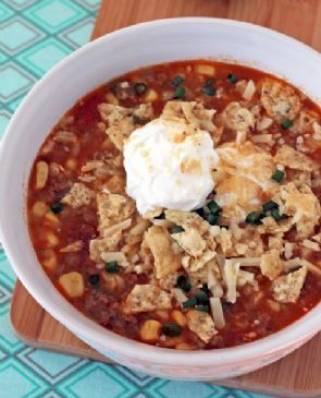 Slow Cooker Enchilada Soup