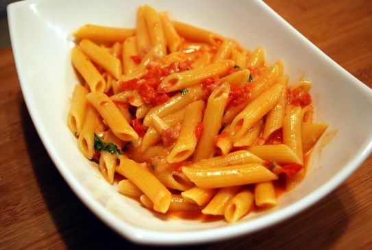 Penne Alla Vodka Recipe | SparkRecipes