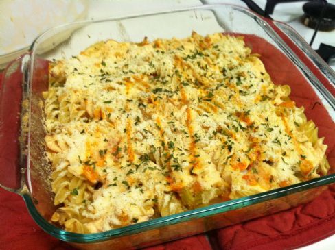 HG Buffalo Chicken Wing Macaroni and Cheese