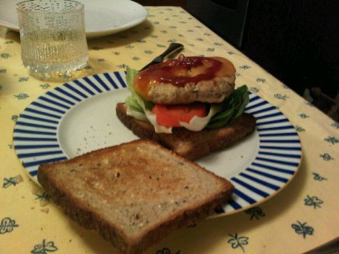 Turkey Burger a la Sasha