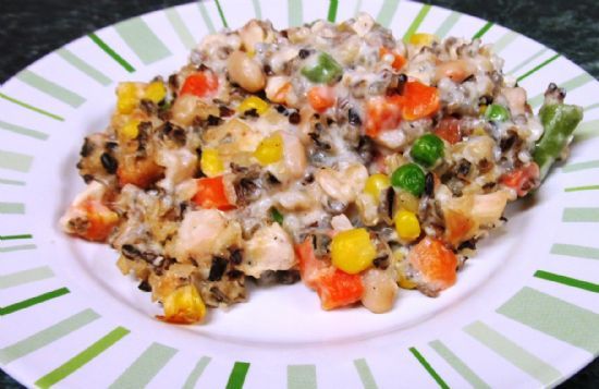 Chicken and Wild Rice Casserole