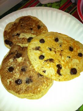 Banana Chocolate Chip Pancakes