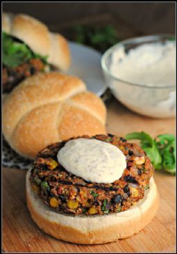 Black bean and Quinoa burgers