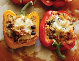 Quinoa-Stuffed Peppers